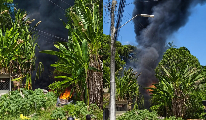 Incêndio atinge área de vegetação no Jorge Teixeira, zona leste de Manaus