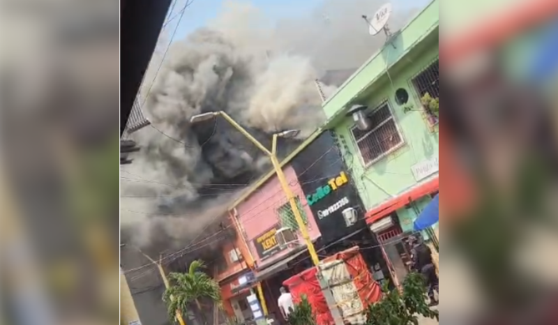 Incêndio em restaurante no Centro de Manaus é causado por frango na churrasqueira