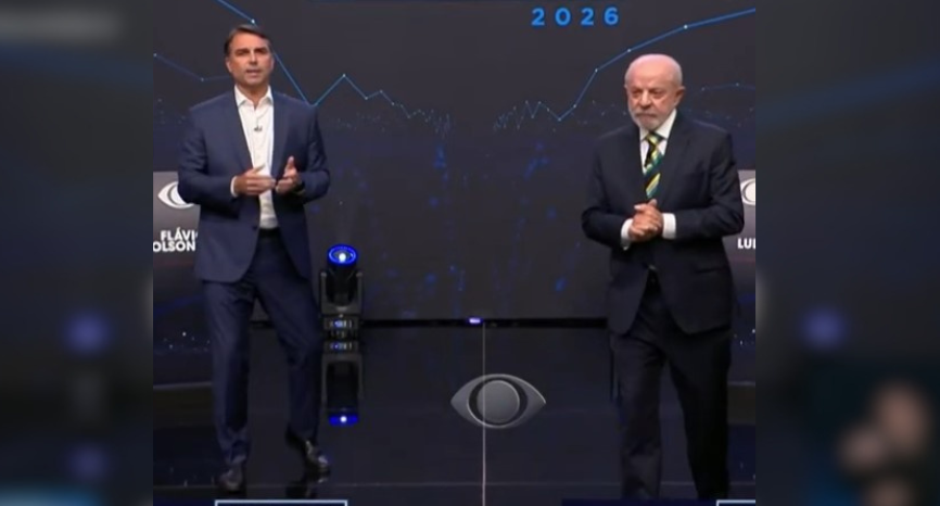Debate acirrado entre Lula e Flávio Bolsonaro traz provocações e acusações