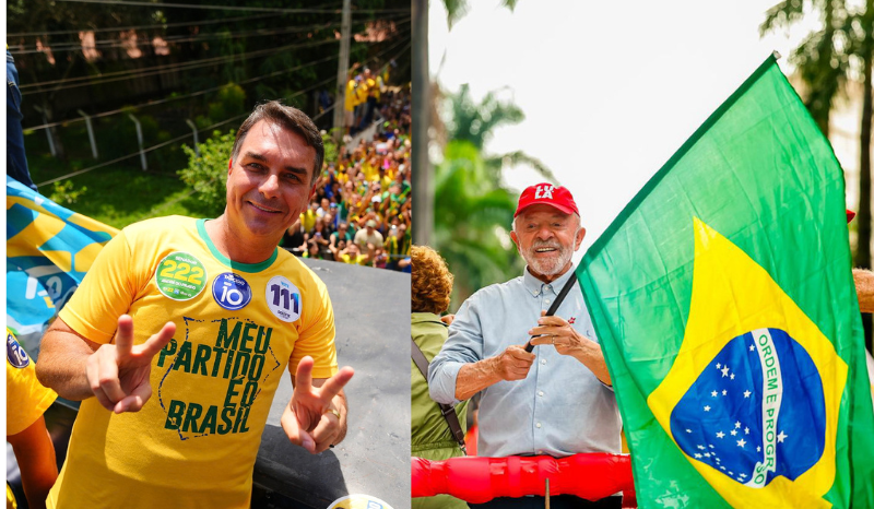 Datafolha revela Flávio Bolsonaro com 52% e Lula com 48% no 2º turno