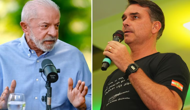 Lula e Flávio Bolsonaro entram em disputa acirrada de lives nas redes sociais