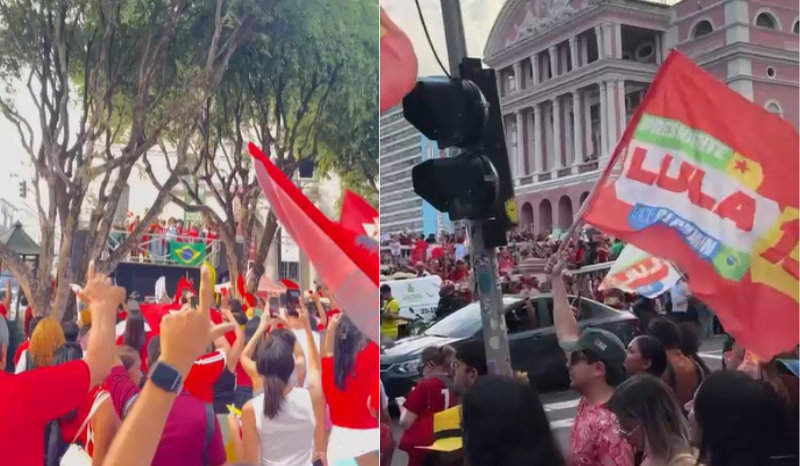 Manaus sedia ato 'Vira, Vira Lula!' em apoio ao presidente