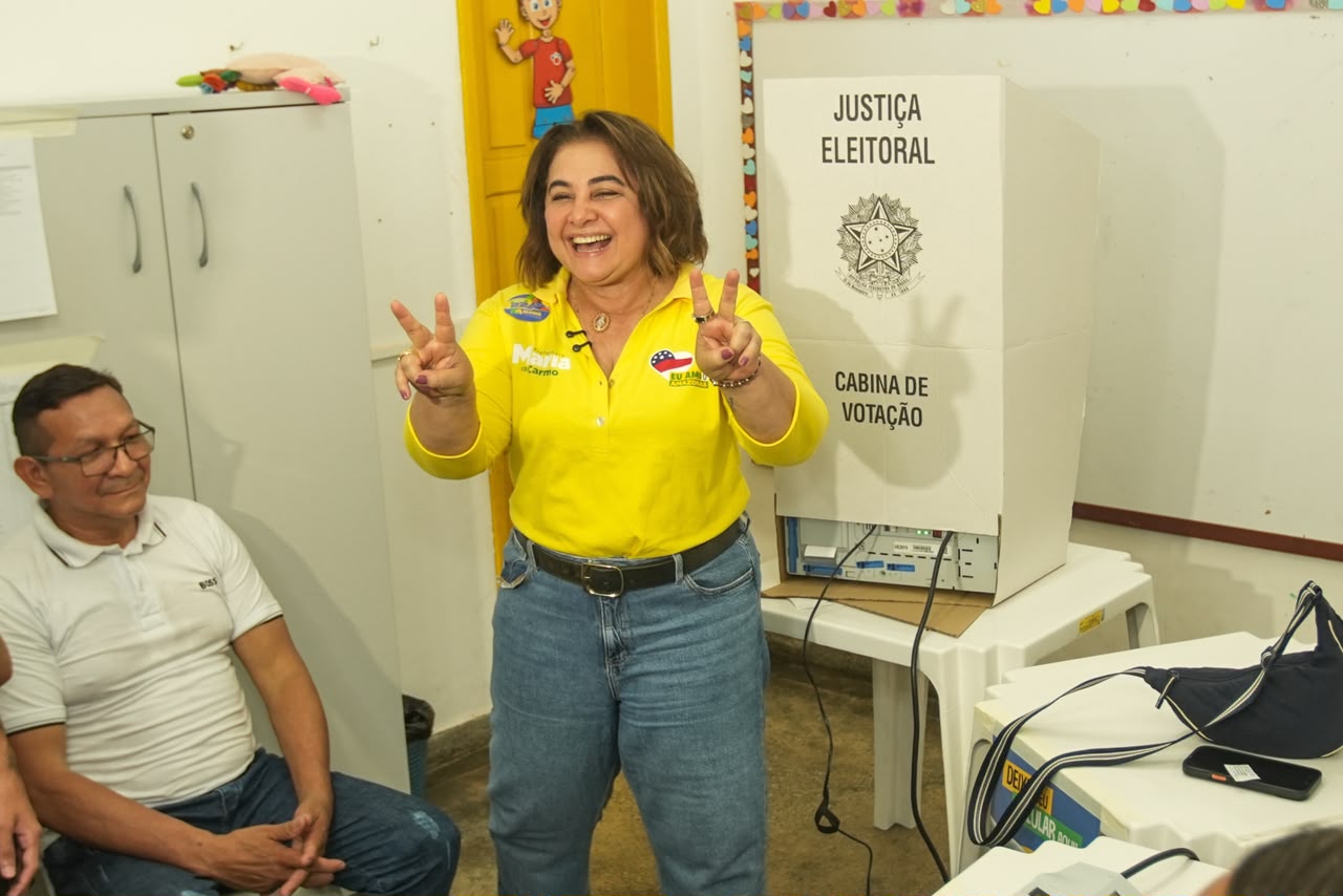 Maria do Carmo expressa otimismo após votação no primeiro turno