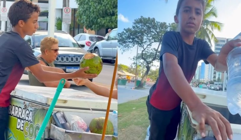 Menino de 12 anos ganha surpresa após ato de generosidade em Maceió