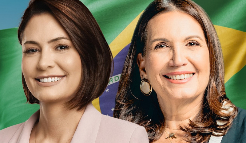 Michelle Bolsonaro e Bia Kicis fazem história como senadoras do DF