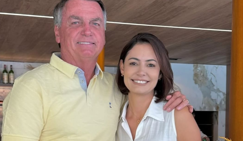 Michelle Bolsonaro transmite recado de união da direita de Jair Bolsonaro