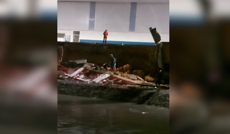 Desabamento de muro em Manaus após forte chuva gera alerta na população
