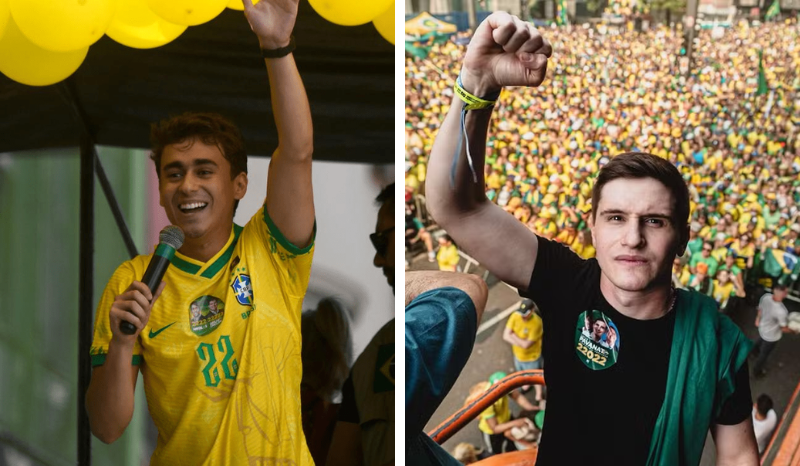 Nikolas Ferreira e Lucas Pavanato são os deputados federais mais votados da história