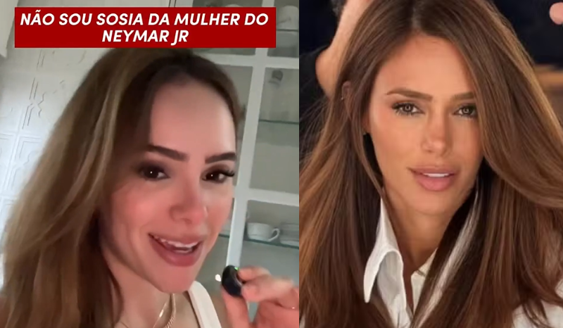 Bruna Hember se pronuncia após comparações com esposa de Neymar