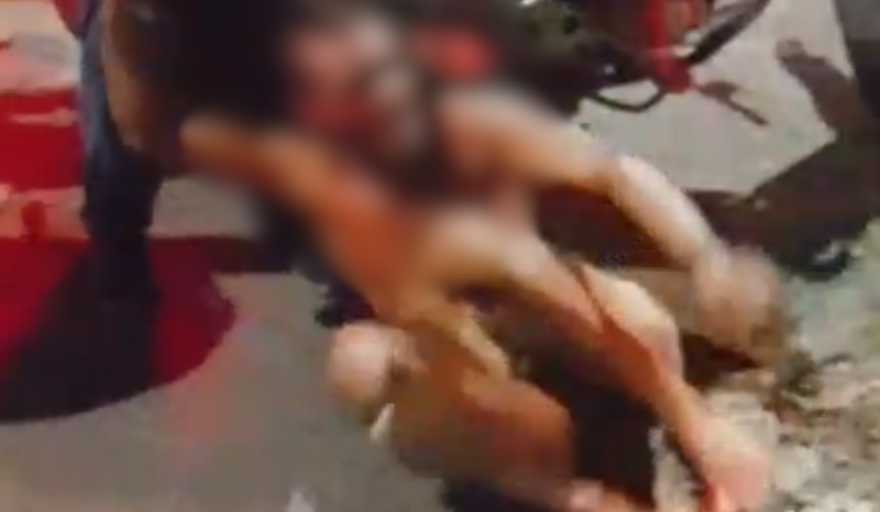 Homem suspeito de assaltos é agredido por população em Manaus