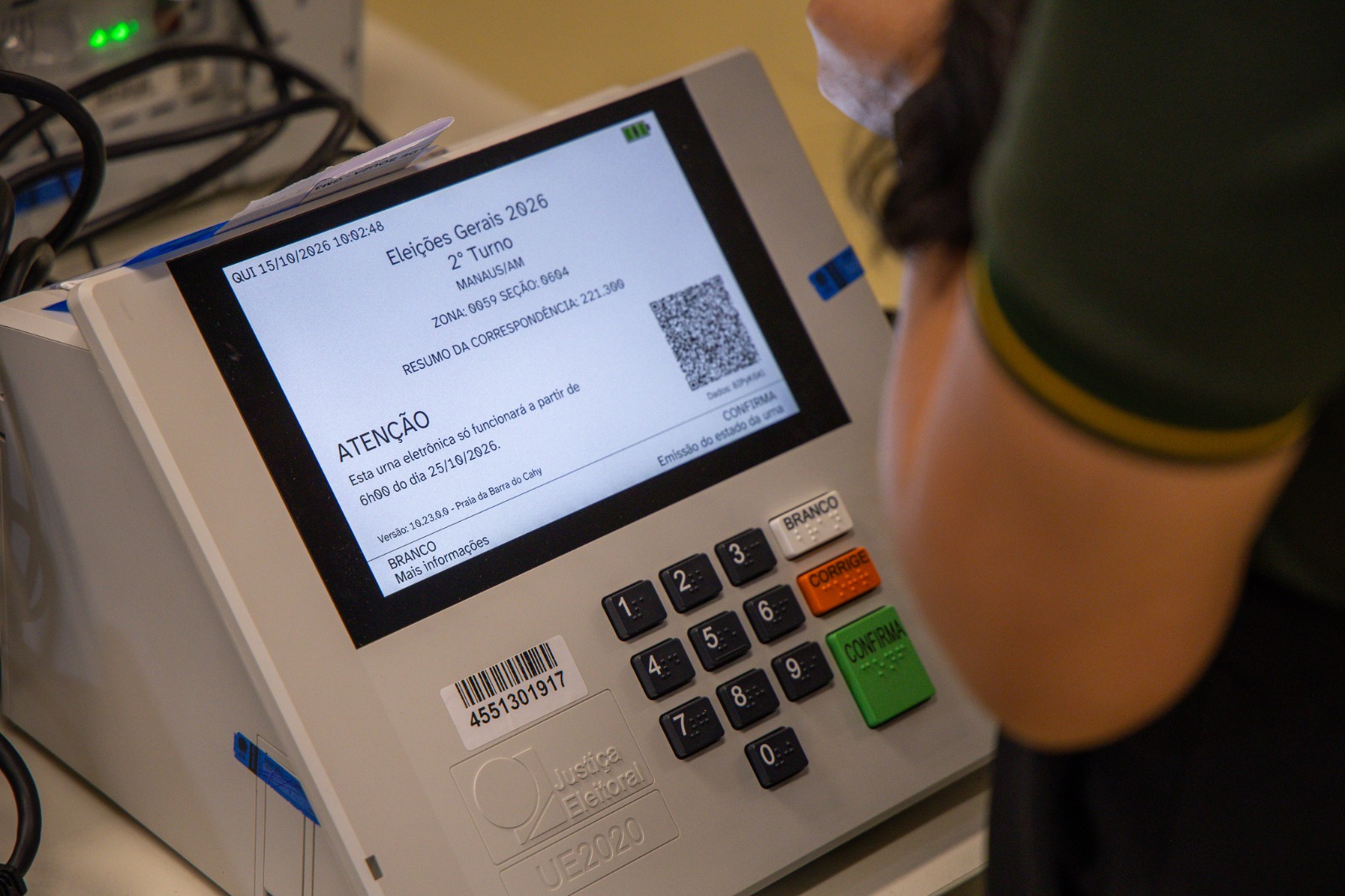 Preparação das urnas eletrônicas é finalizada em Manaus para o 2º turno