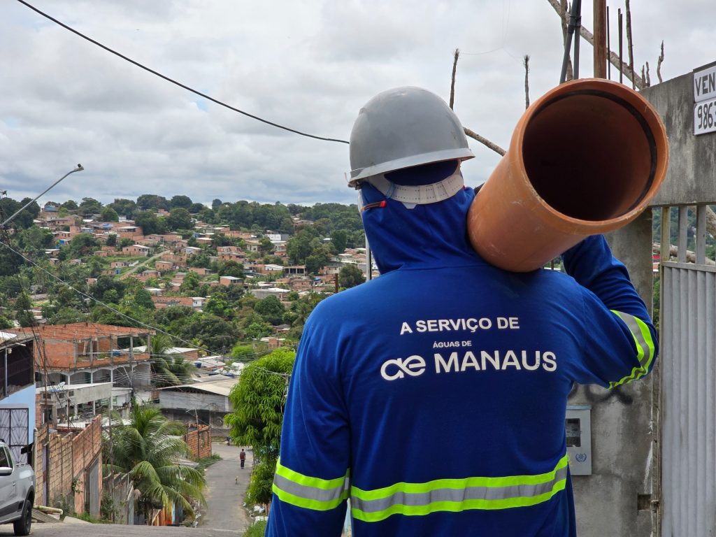Agência Reguladora notifica Águas de Manaus por rompimento de rede