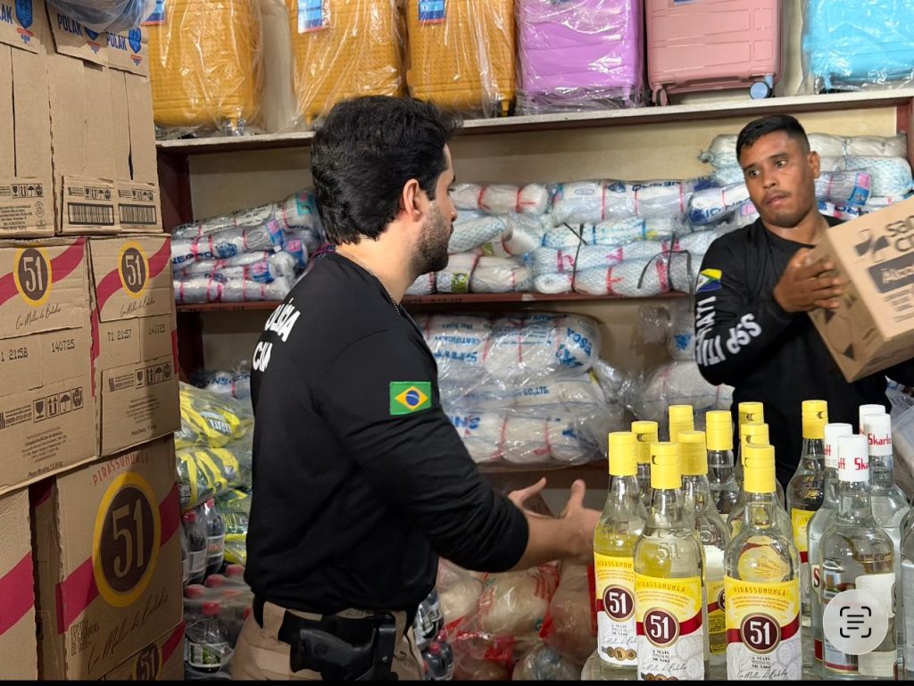 Polícia Civil apreende 15 mil frascos de álcool adulterado em Itamarati