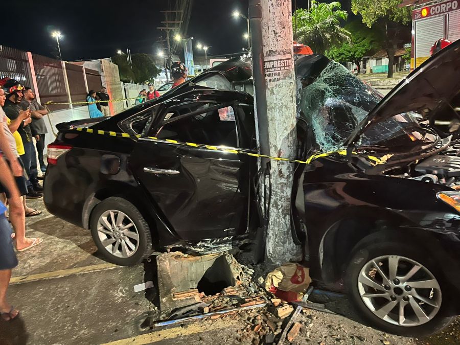 Homem morre após colisão com poste na Cidade Nova, Manaus