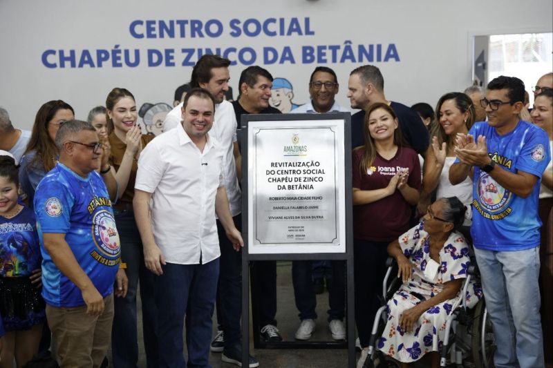 Centro Social Chapéu de Zinco é reinaugurado na Zona Sul de Manaus