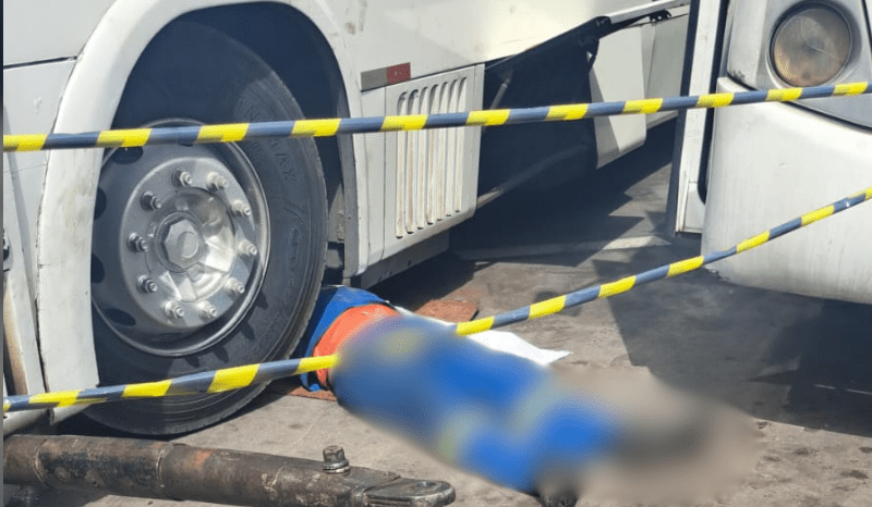 Mecânico morre após cabeça ser esmagada por ônibus no Terminal 7
