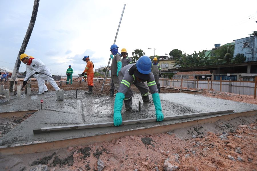 Obras do governo do Amazonas impulsionam geração de empregos