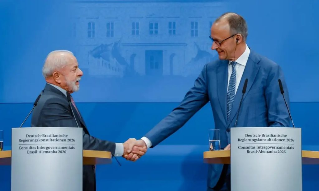 Lula se reúne com chanceler da Alemanha em Hannover