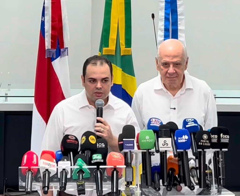 Roberto Cidade registra chapa com Serafim Corrêa para eleição tampão no AM