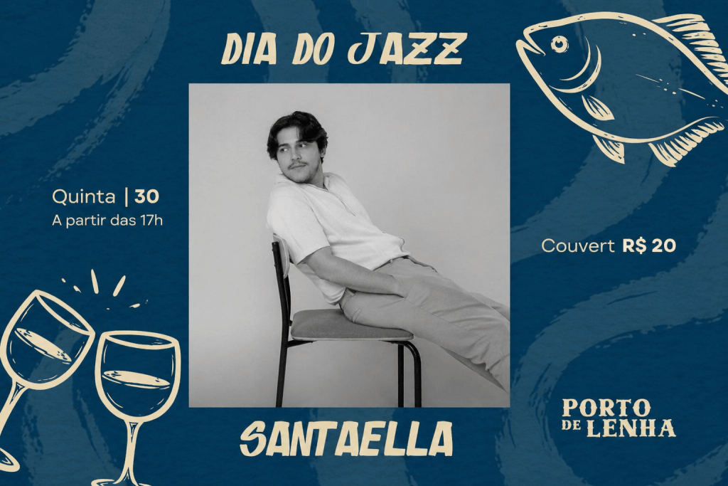 Santaella comemora Dia Internacional do Jazz com show em Manaus