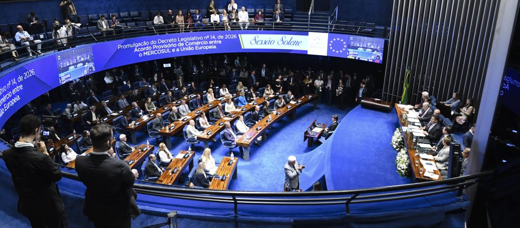 Acordo comercial entre Mercosul e União Europeia entra em vigor em 2026