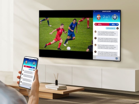 Crescimento do mercado de TVs acima de 65 polegadas no Brasil