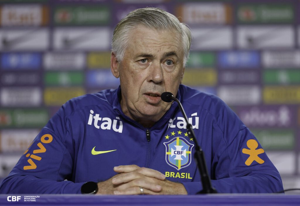 Ancelotti prefere final da Champions sem jogadores brasileiros