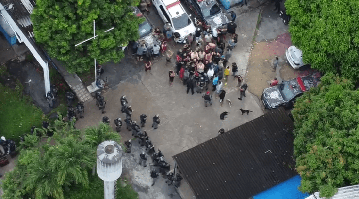 Tumulto durante transferência de 71 policiais militares para nova unidade