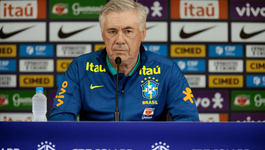 Ancelotti anuncia convocação da Seleção Brasileira para Copa de 2026