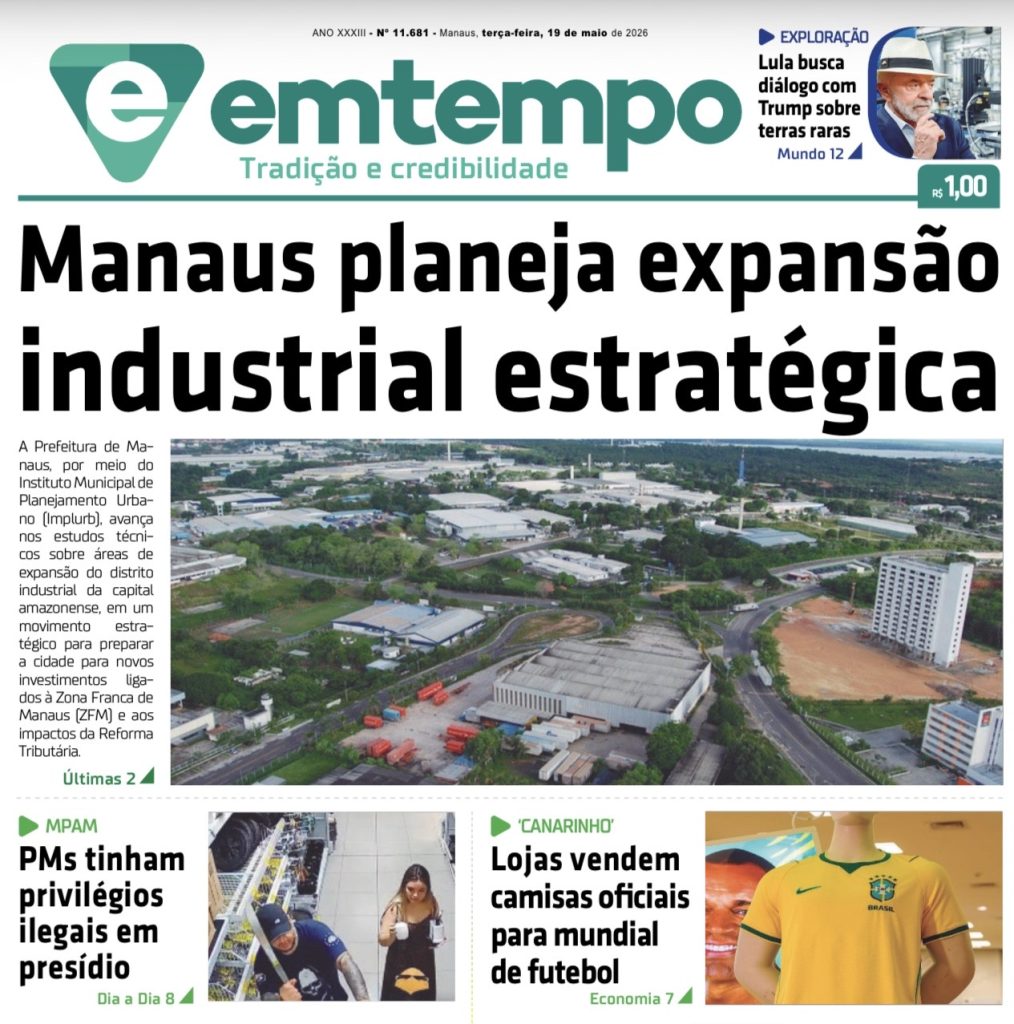 Jornal Em Tempo – terça-feira, 19 de maio de 2026