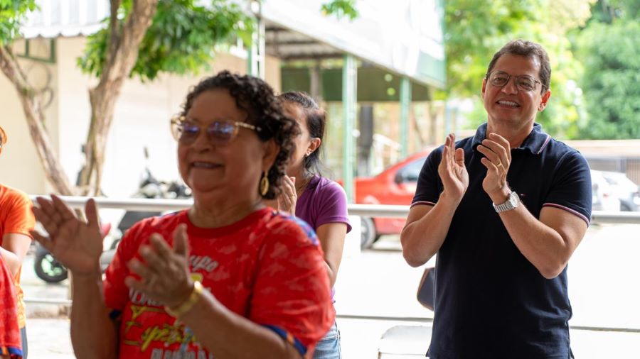 Marcellus Campêlo visita Projeto Giva no bairro da Paz em Manaus