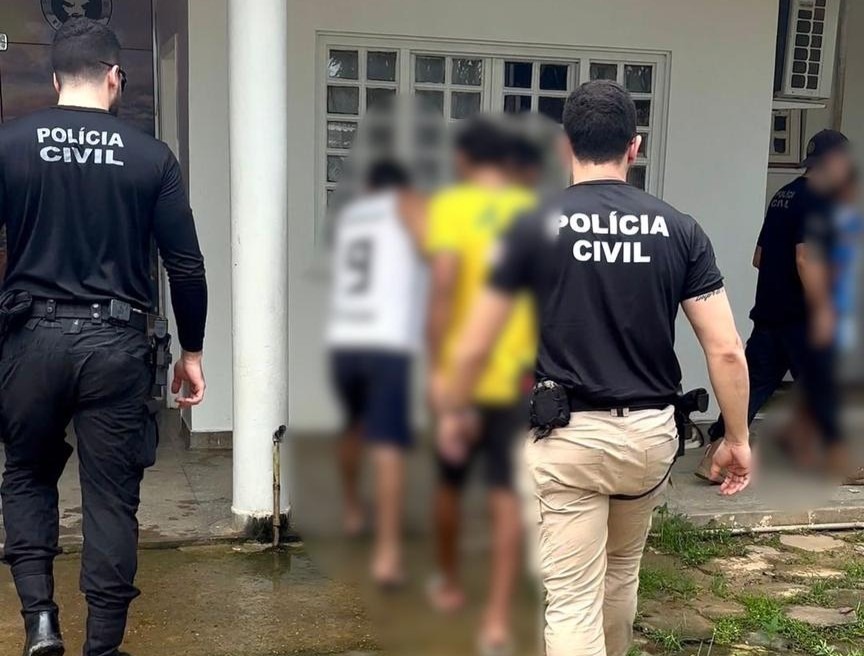 Polícia Civil prende quatro suspeitos de furtos em Eirunepé
