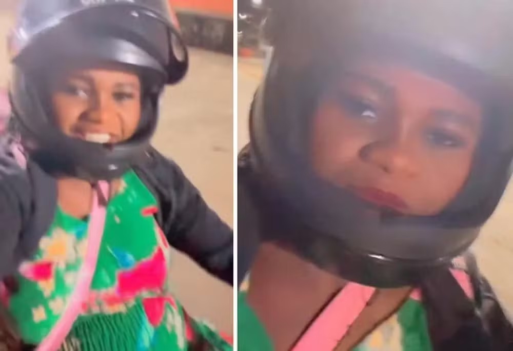 Cláudia Pereira vai sozinha de moto para maternidade e dá à luz em Rondônia