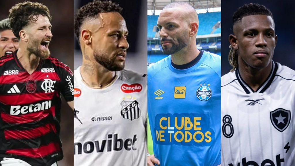 Flamengo, Botafogo, Grêmio e Santos devem receber milhões da Fifa por convocação