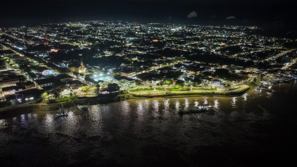 Iluminação LED reduz criminalidade em Tefé no Amazonas