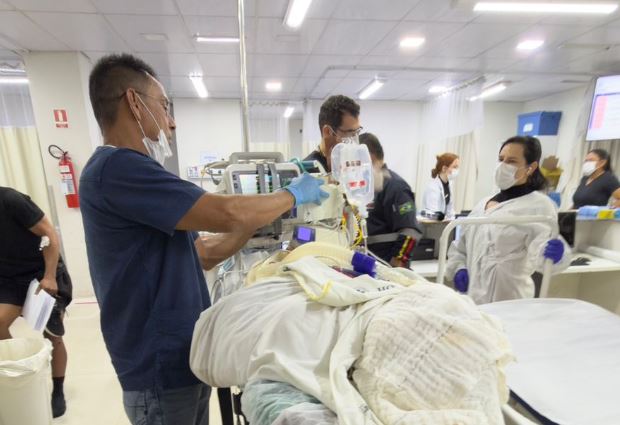 HPS 28 de Agosto recebe pacientes com queimaduras graves do Acre e Rondônia