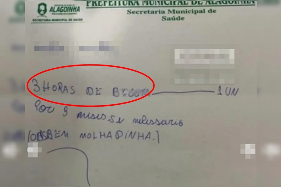 Estagiárias de enfermagem são desligadas após falsa receita em Alagoinha