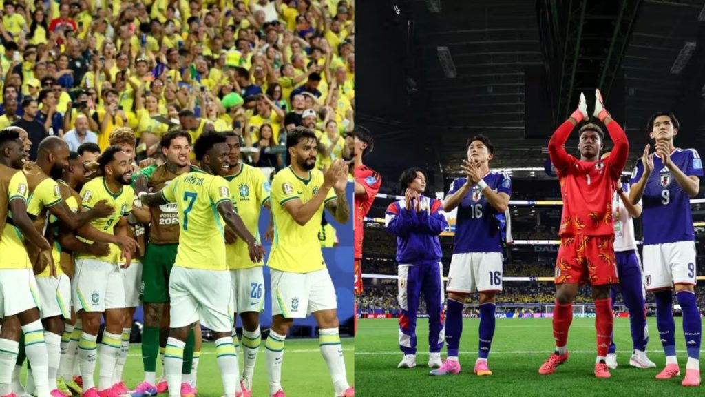 Brasil enfrenta Japão nas oitavas da Copa do Mundo 2026 na segunda-feira (29)