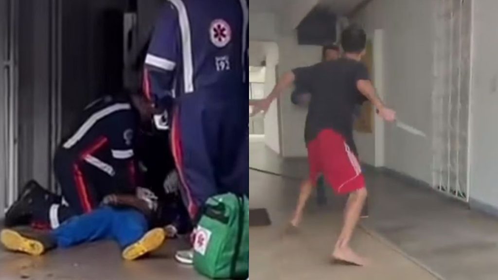Suspeito de matar funcionário a facadas se apresenta na DEHS em Manaus