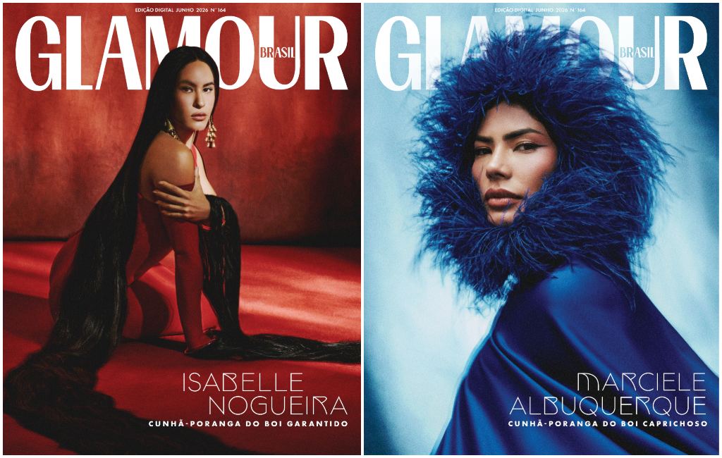 Isabelle Nogueira e Marciele Albuquerque brilham na capa da Glamour