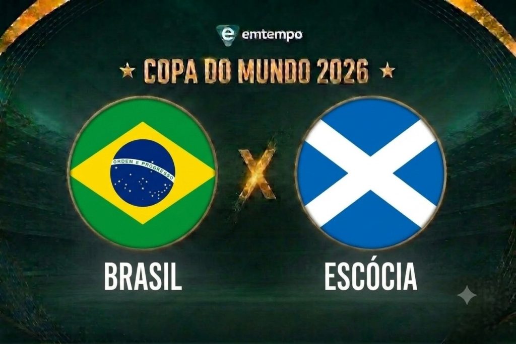 Brasil enfrenta Escócia na fase de grupos da Copa do Mundo 2026