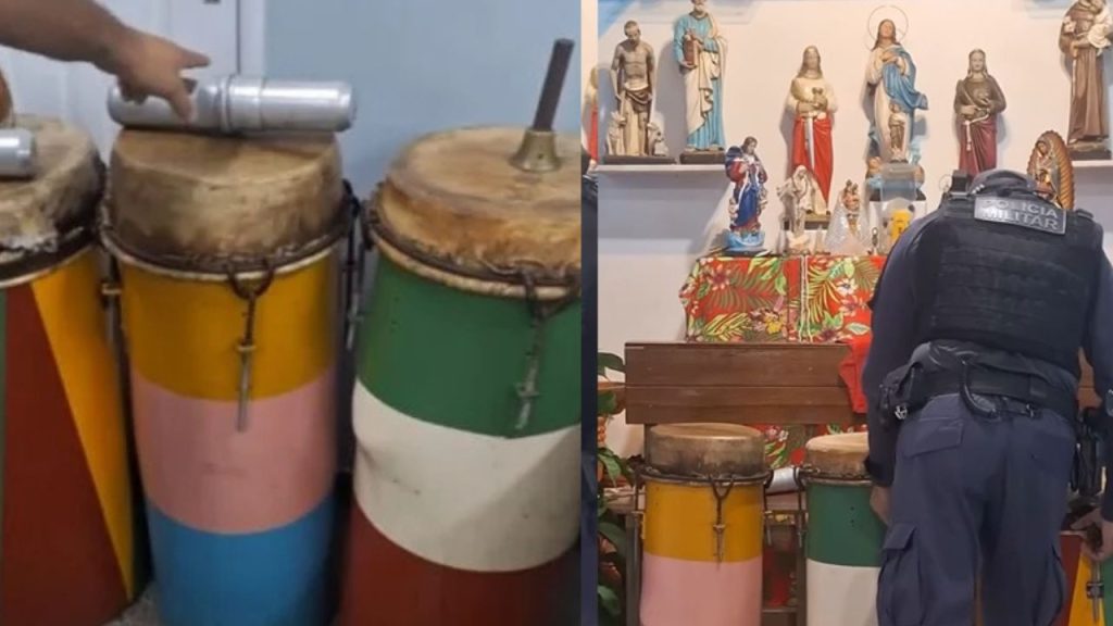PMAM apura conduta após apreensão de instrumentos em celebração religiosa