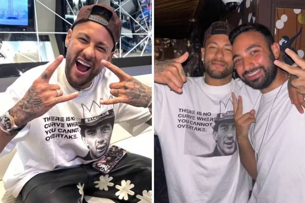 Neymar Jr. aparece com e sem aliança em fotos durante folga em Nova York