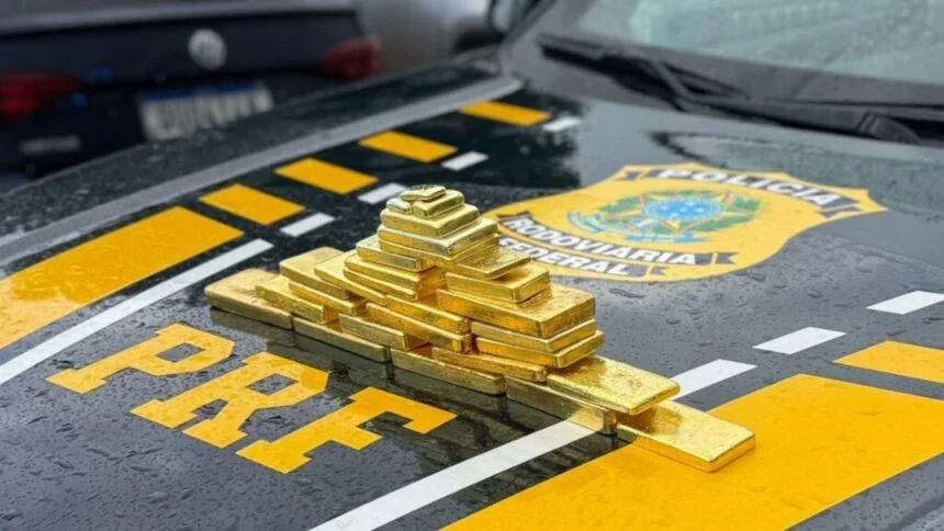 PRF apreende 15,5 kg de ouro ilegal na BR-174 em Rorainópolis