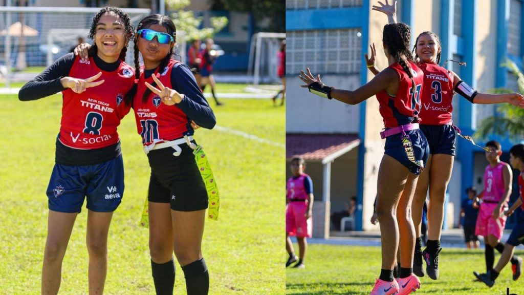 Evento gratuito de Flag Football para crianças acontece em Manaus neste sábado