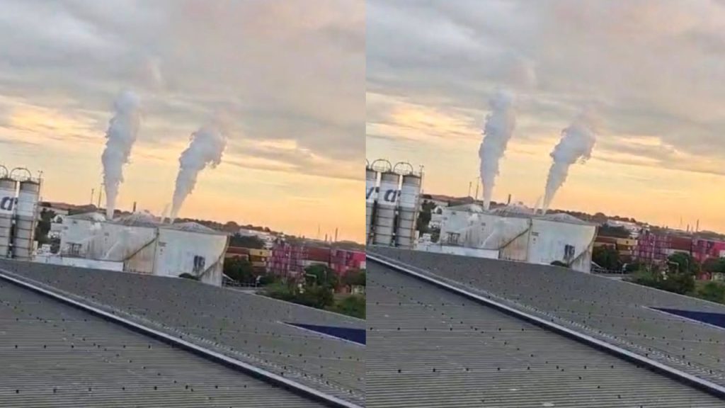 Vazamento de produto químico é registrado no Distrito Industrial de Manaus