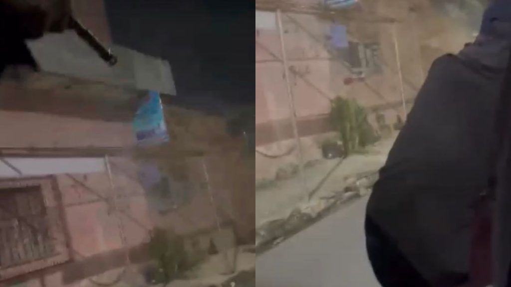 Vídeo mostra disparos contra casa de policial militar em Manaus