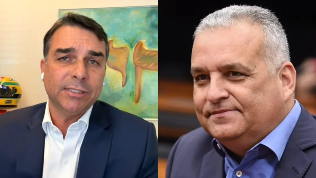 Flávio Bolsonaro anuncia Alfredo Gaspar como candidato a vice-presidente