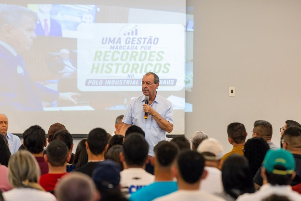 Omar Aziz defende Zona Franca como motor de empregos em encontro com trabalhadores