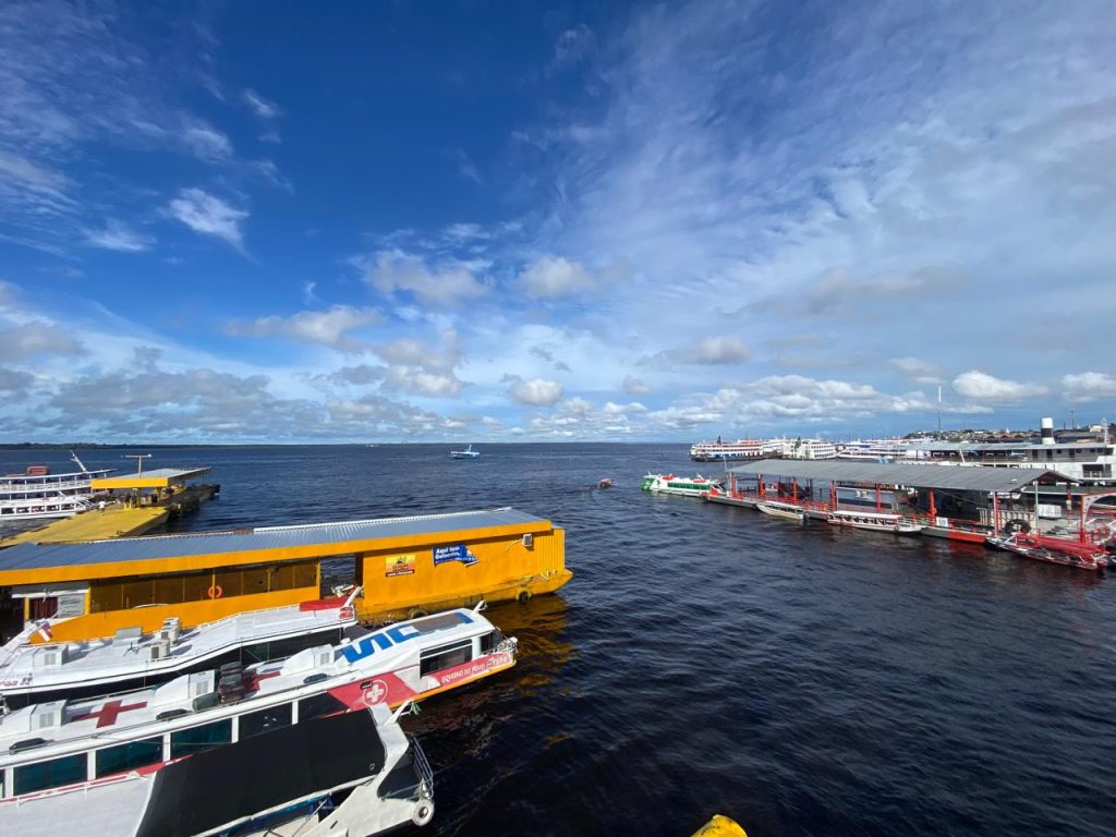 Rio Negro apresenta redução de 61 cm e atinge 25,86 metros em Manaus